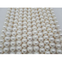 12-15mm Big Round Fresh Water Pearls Strands (ES382)